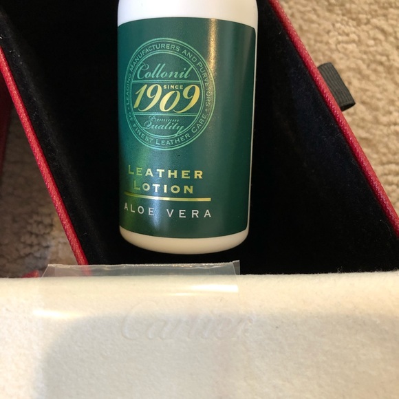 💯 ⌚️ Authentic Cartier Leather Care Box - Picture 4 of 5
